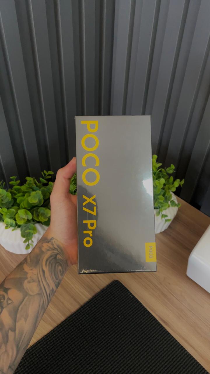 POCO X7 Pro lacrado na caixa